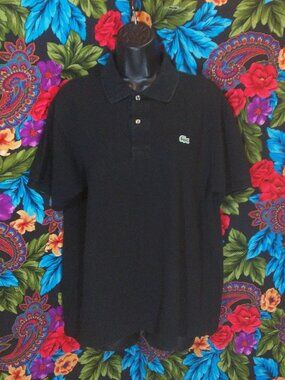 MEN'S LACOSTE POLO SHIRT MENS SIZE LARGE (5) * DEVANLAY *